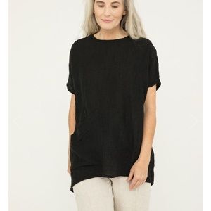 Elizabeth Suzann Harper Tunic - Linen Gauze